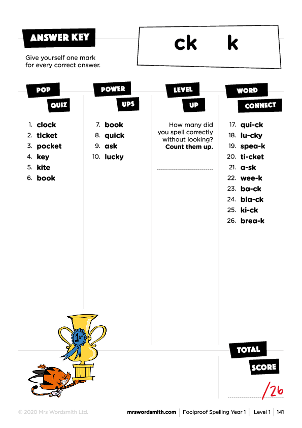 Spelling Targeted Practice Year 1 Printable Worksheets