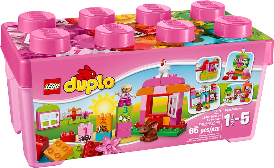 LEGO® DUPLO® All-in-One-Pink-Box-of-Fun