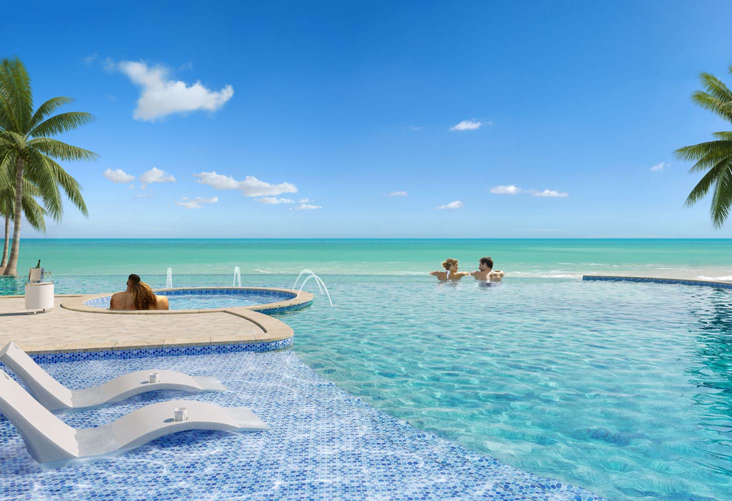 Drawing inspiration from the gorgeous natural backdrop and many rivers of the North Coast of Jamaica, this iconic retreat returns to the Sandals family. Here, nature meets romance with original designs that bring you closer to the flora and fauna. At Sandals Dunn