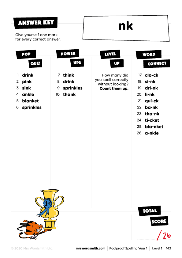 Spelling Targeted Practice Year 1 Printable Worksheets